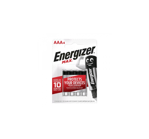 Energizer ® Energizer Max Alkaline Battery AAA B4