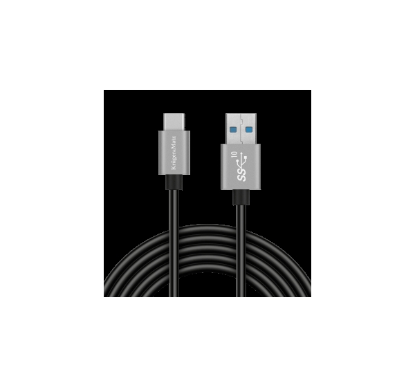 USB – USB Type-C 10 Gbps savienotājkabelis (1 m) – Kruger & Matz Basic sērija