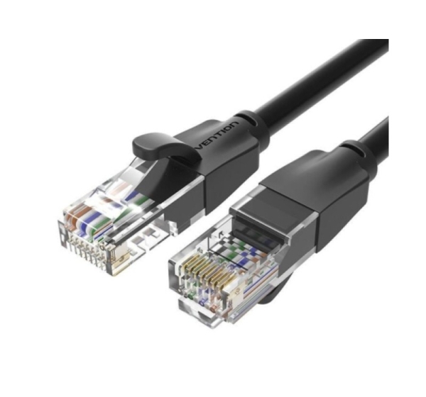 VENTION Patch cord UTP CAT6 Vention IBEBN RJ45 Ethernet 1000Mbps 15m | Black