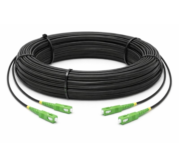 ElectroBase ® SC/A-SC/A G.6572A.2,  patch cord 110m / Duplex/ SM/  Armored/ indoor/outdoor
