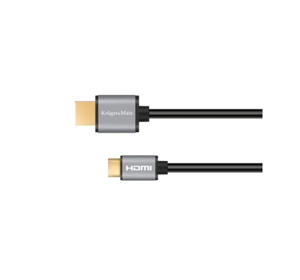 Kruger&Matz HDMI – Mini HDMI kabelis 180cm | Kruger & Matz