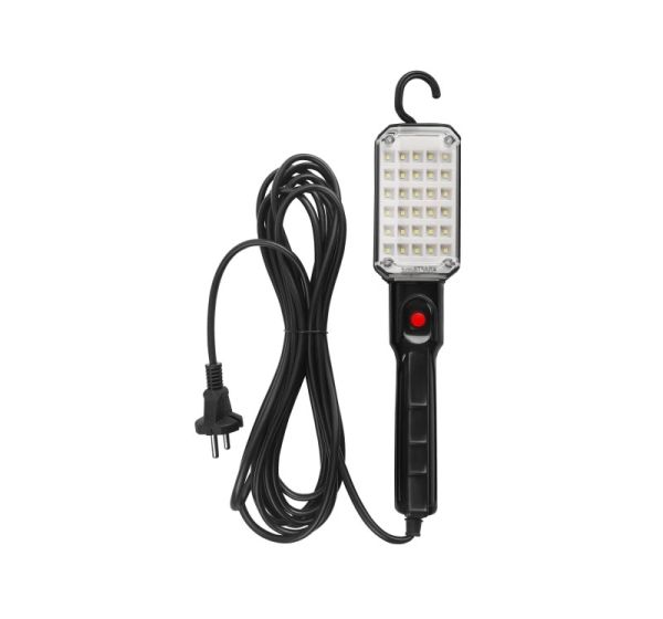 Kraftdele ® LED darbnīcas lampa 15W 30 LED 5 m vads magnēts un āķis