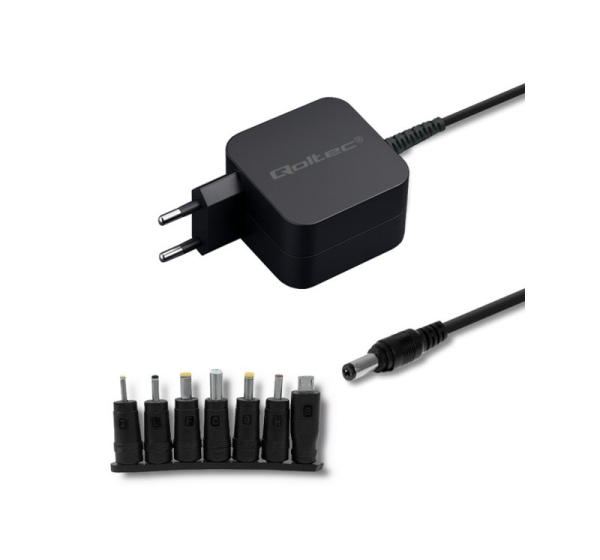 Qoltec ® Qoltec Universal power adapter 15W | 5V | 3A | Compact | MultiPlug | 7 plugs