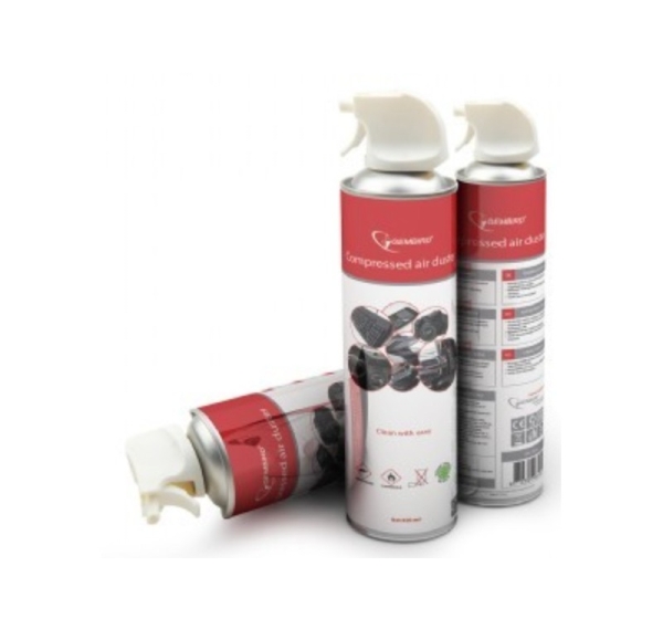 GEMBIRD COMPRESSED AIR DUSTER 600ML/CK-CAD-FL600-01 GEMBIRD