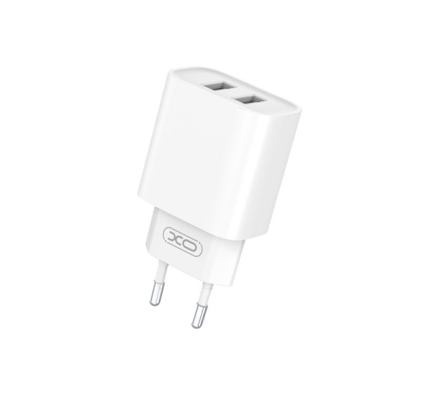 XO CE02C Mobilo telefonu lādētājs 2xUSB 2.1A