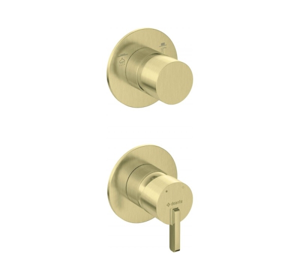 Concealed shower mixer with shower switch