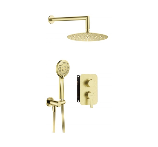 Concealed shower set with mixer BOX