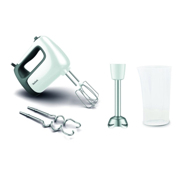 Tefal Prep'Mix HT4621 Hand mixer 500 W White