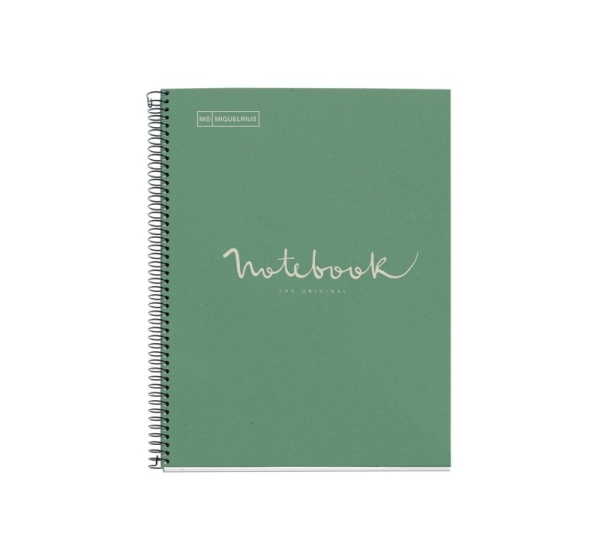 MAUL A613551 writing notebook A4 80 sheets Green