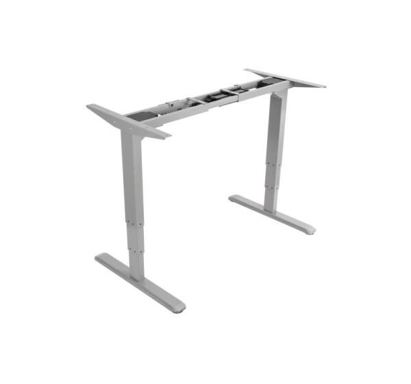 Equip ERGO Electric Sit-Stand Desk Frame, Dual Motor, Grey