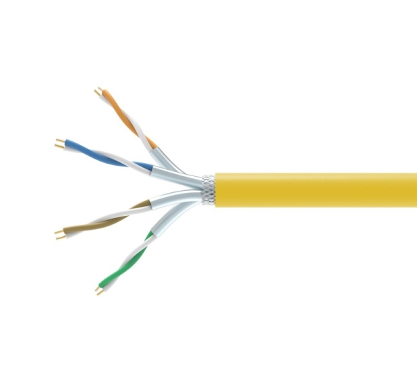 Equip 404563 networking cable Yellow 1000 m Cat7a S/FTP (S-STP)