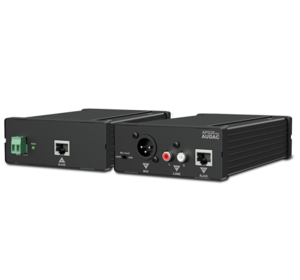 AUDAC APG20MK2 audio converter Black