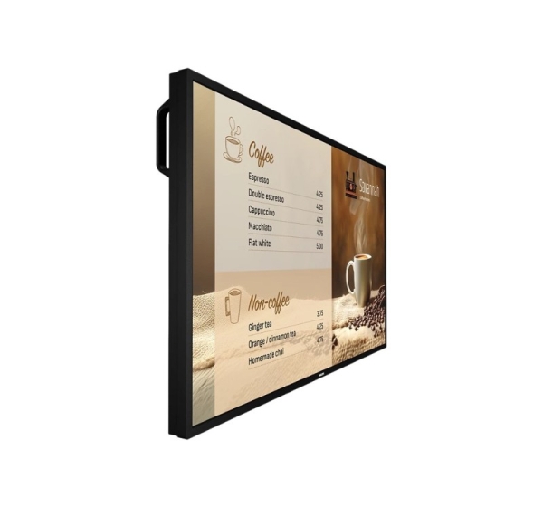 Philips 6000 series 43BDL6017P Digital signage flat panel 108 cm (42.5") LCD 800 cd/m² 4K Ultra HD Black Built-in processor Android 14 24/7