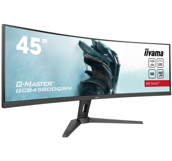 iiyama G-MASTER RED EAGLE CURVED computer monitor 113 cm (44.5") 5120 x 1440 pixels Dual QHD LED Black