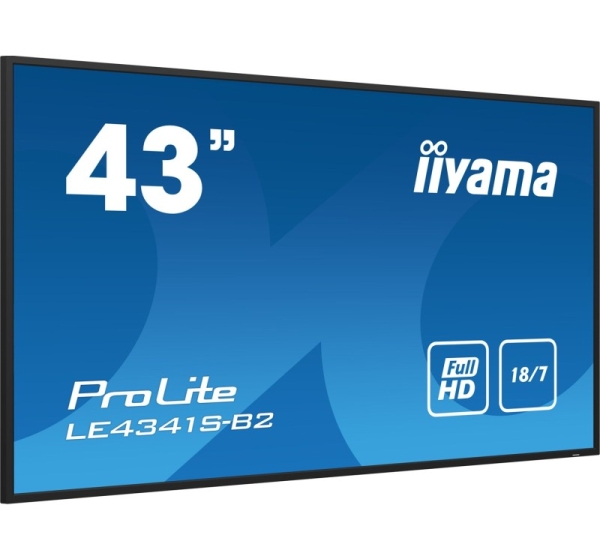 iiyama ProLite LE4341S-B2 - 43" diagonal class flat screen - 108 cm