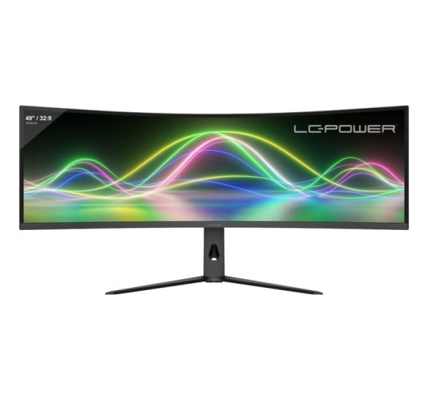 LC-Power LC-M49QCK computer monitor 124.5 cm (49") 5120 x 1440 pixels Dual QHD LCD Black
