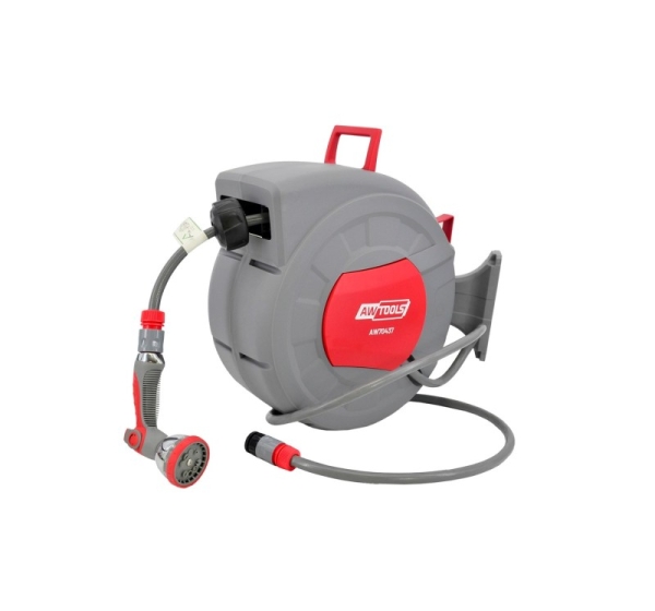 AW garden hose on reel 1/2" 20m