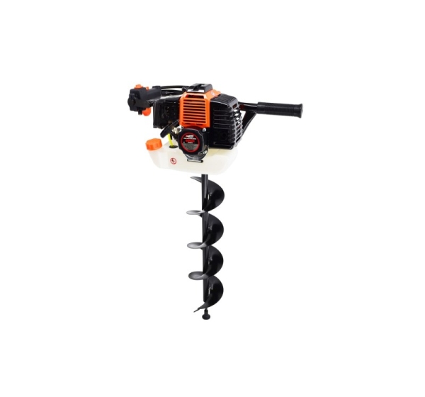 AWTOOLS AUGER / PETROL SOIL DRILL RIG 2.95HP 2-STROKE +3 DRILL BITS (100,150,200mm) GD520