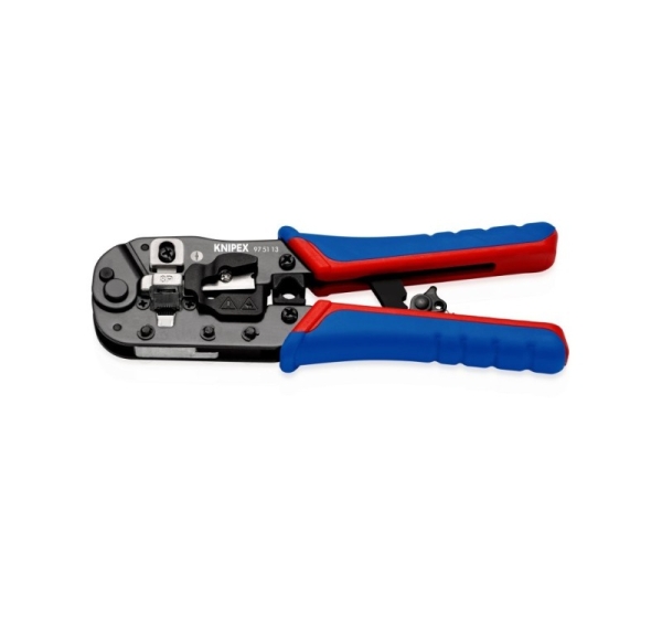Knipex 97 51 13 cable crimper Crimping tool Black, Blue, Red