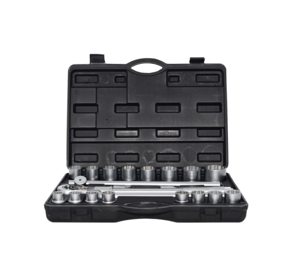 AWTOOLS ZESTAW KLUCZY NASADOWYCH 12KĄTNYCH 3/4" 21 ELE.