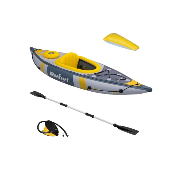 Kajak REBEL ACTIVE pompowany 282x90x43, zestaw