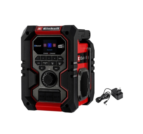 EINHELL RADIO TE-CR 18 Li DAB+FM/BT SOLO