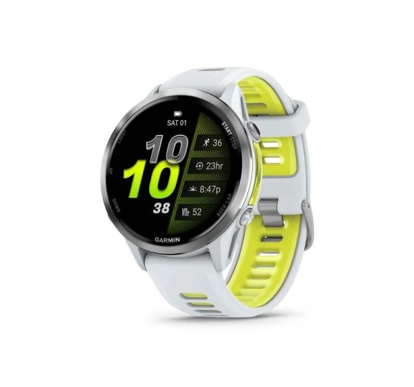 Garmin Forerunner 970 3.56 cm (1.4") AMOLED Digital 454 x 454 pixels Touchscreen White Wi-Fi GPS (satellite)