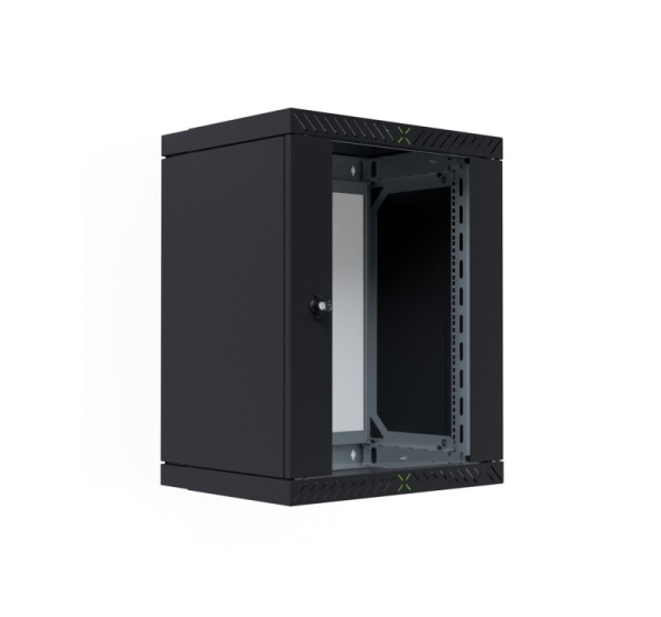 EFB Elektronik WGX-1506TS.G1 rack cabinet 15U Wall mounted rack Black