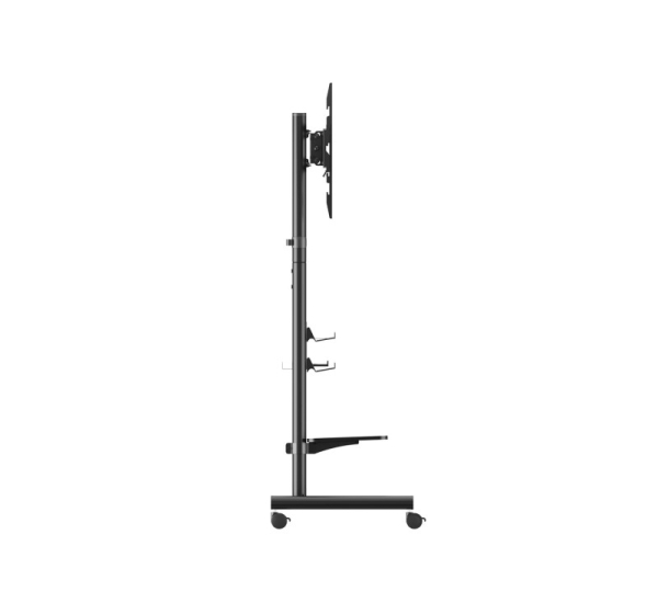 Equip 50"-90" Mobile TV Trolley with Pegboard Shelf