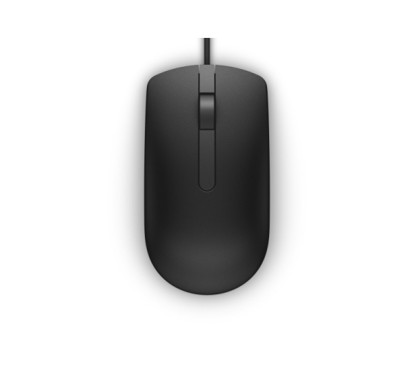 Dell Optical Mouse-MS116 - Black (RTL BOX) 570-AAIR