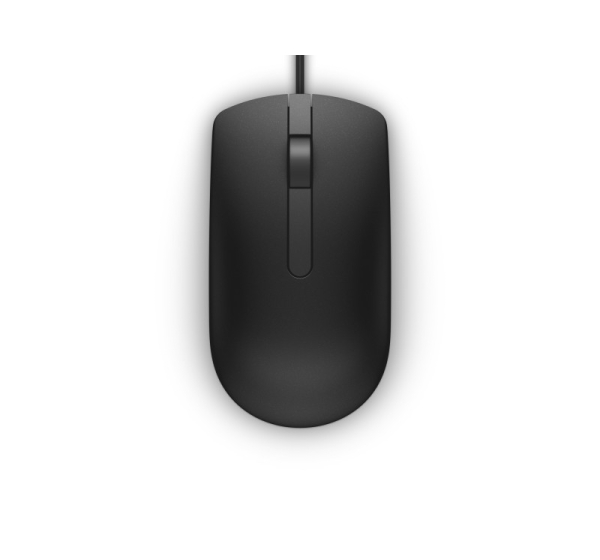 Dell Optical Mouse-MS116 - Black 570-AAIS