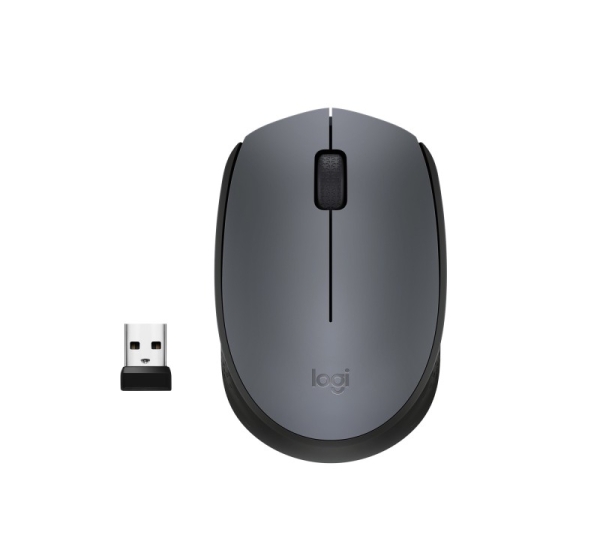 LOGITECH M170 Wireless Mouse Grey 910-004642