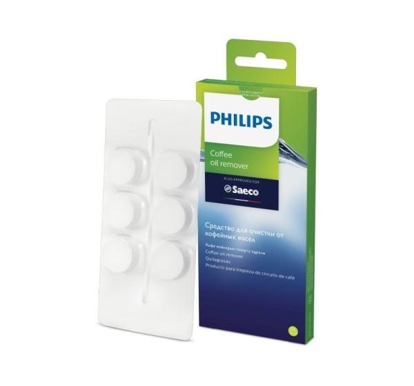 Philips Coffee oil remover tablets CA6704/10 Same as CA6704/60 For 6 uses