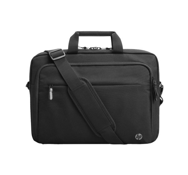 HP Business 15.6 Top Load, RFID & Bluetooth tracker Pocket, Cable pass-through, Sanitizable - Black 3E5F8AA