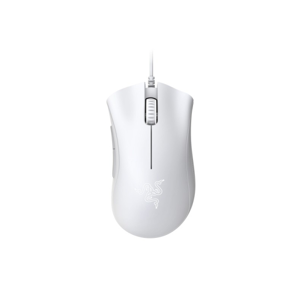RAZER Gaming Mouse DeathAdder Essential Ergonomic Optical mouse, White, Wired RZ01-03850200-R3M1
