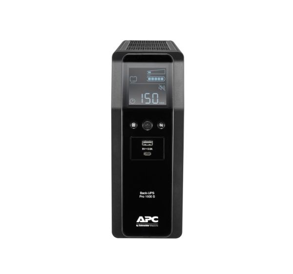 APC Back UPS Pro BR 1600VA, Sinewave,8 Outlets, AVR, LCD interface BR1600SI