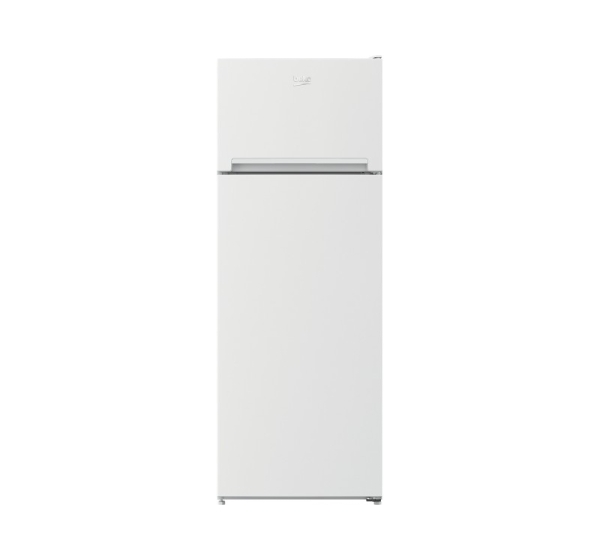 BEKO Refrigerator RDSA240K40WN, Energy class E, Height 146.5 cm, White