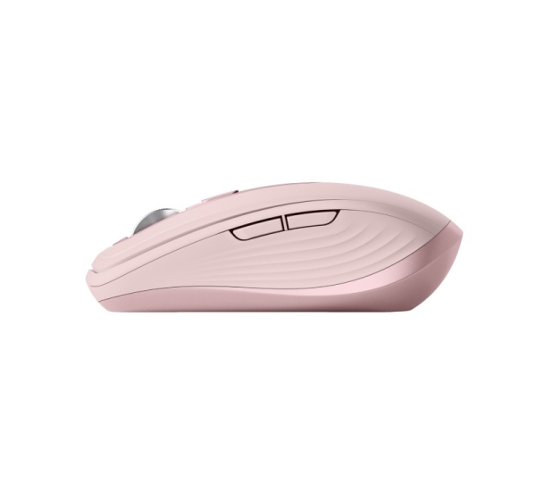 Logitech MX Anywhere 3S Mouse - RF Wireless + Bluetooth, Laser, 8000 DPI, Rose 910-006931