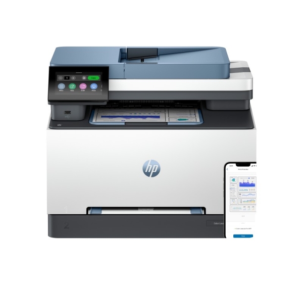 HP Color LaserJet Pro 3302fdn All-in-One Printer - A4 Color Laser, Print/Dual-Side Copy, Automatic Document Feeder, Auto-Duplex, LAN, 25ppm, 150-2500 pages per month (replaces M283fdn) 499Q7F#B19