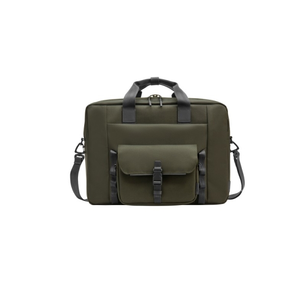 HP Modular 15.6 Top Load, 3-in-One (RFID Pouch, Top Load, Sleeve), Water Resistant, Cable Pass-through, 22 Liter Capacity - Dark Olive Green