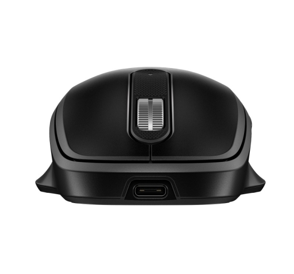 HP 515 Super Capacitor Wireless Mouse - Multi-Device, Dual-Mode, Ultra-Fast Rechargeable, Multi Surface, 4000 dpi – Black 9C2F7AA#ABB