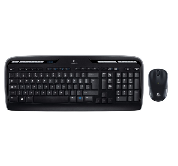 Logitech Mouse and keyboard set 920-003989 / MK330 Black