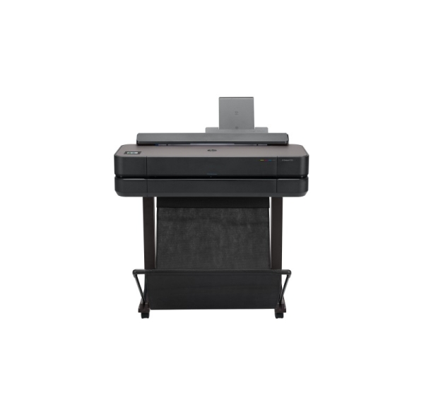 HP DesignJet T650 Printer/Plotter 2025 edition - 24" Roll/A4,A3,A2,A1 Color Ink, Print, Auto Sheet Feeder, Auto Horizontal Cutter, LAN, WiFi, 26 sec/A1 page, 81 A1 prints/hour, with Stand, 2 years