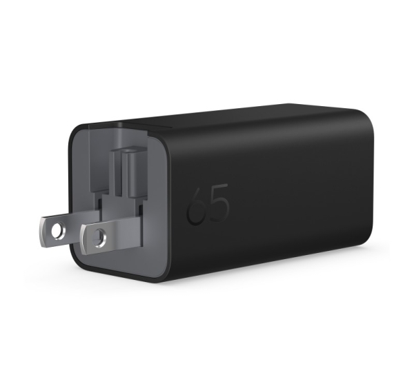 HP 65W USB-C Notebook GaN AC Wall Power Adapter Notebook Charger C90CKUT#ABB