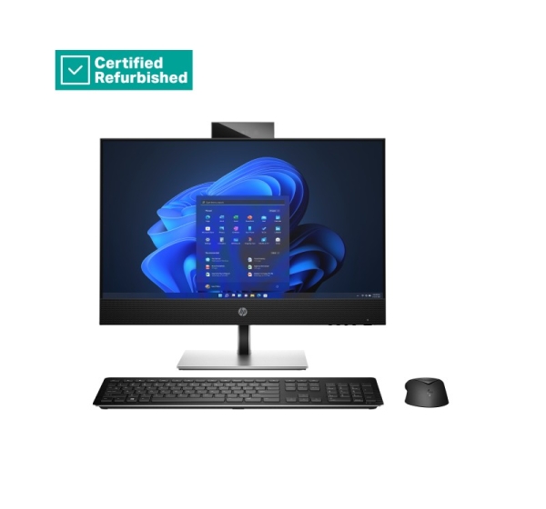 HP RENEW RENEW SILVER HP Pro 440 G9 AIO All-In-One - i5-13500T, 16GB, 512GB SSD, 23.8 FHD Non-Touch AG, Height Adjustable, USB Mouse, Win 11 Pro, 1 years 936S1EAR#ABF