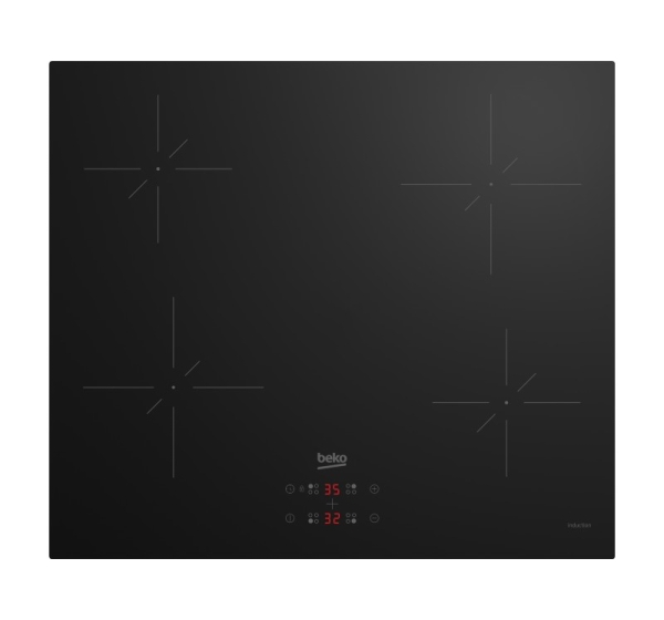 BEKO Induction Hob HII64401QT, Width 59 cm