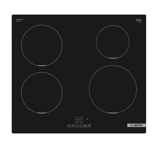 BOSCH Induction Hob PUE611BB6E, Width 60 cm, Black