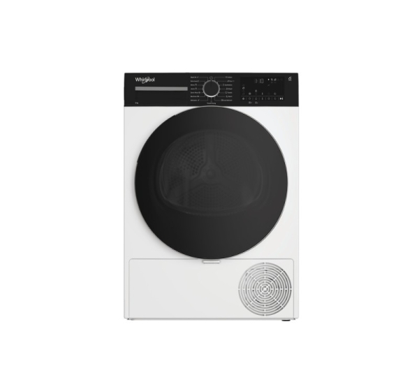 WHIRLPOOL Dryer WPS D8 WBS EE, White, 8kg, Energy class D, Heat pump, Depth 54,5 cm