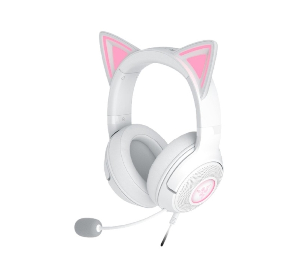 Razer Headset RZ04-04730600-R3M1 / Kraken Kitty V2 White White