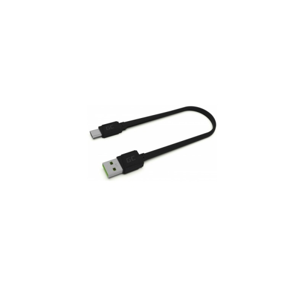 Green Cell GCmatte Ultra Charge fast Charging USB Male - USB Type-C Male Cable 25 cm